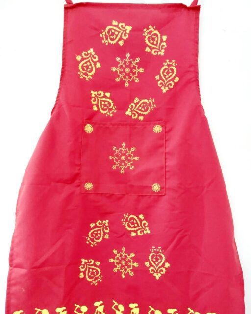 Block painted aprons by specially abled  For order Contact 7715071365 or 9869693178  #speciallyabled  #handmade #blockprinting