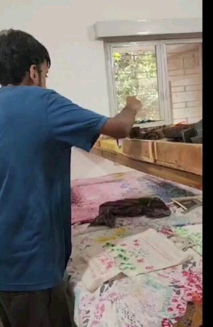 Practice for Independence in block printing is very important and every single print makes our specially abled youngsters more confident at TASK